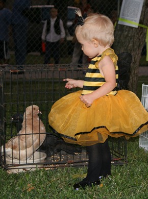 Noelle's bumble bee Halloween Noelle