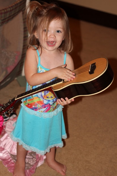 Rose and the guitar age 2