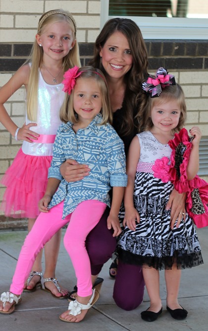 mommy and my 3 girls