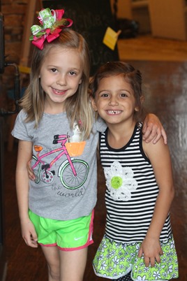 Vivienne and Anna Kate Age 6