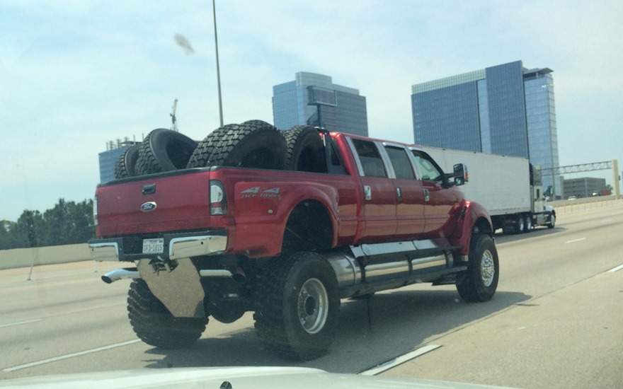 biggest truck I've ever seen
