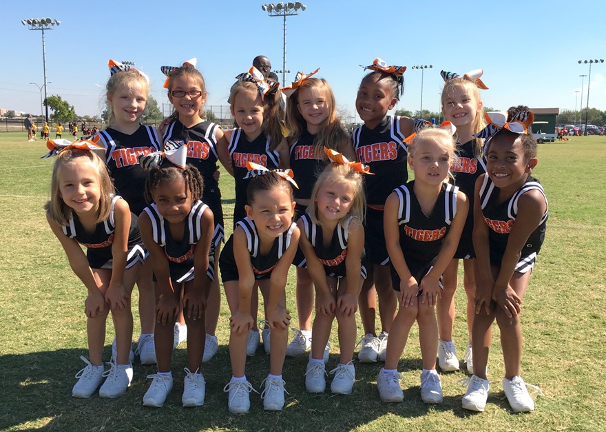 Tigers Tiger cheerleading