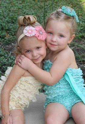Anna Kate and Brylee